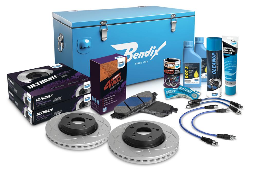 Bendix Ultimate 4x4 Brake Upgrade Kit Front U4WD-BUK8