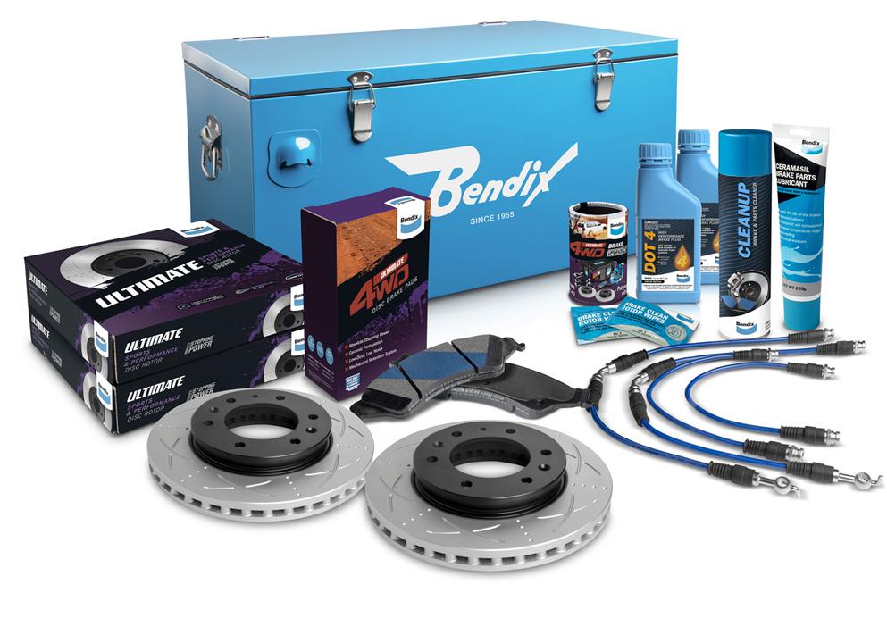 Bendix Ultimate 4x4 Brake Upgrade Kit Front U4WD-BUK9