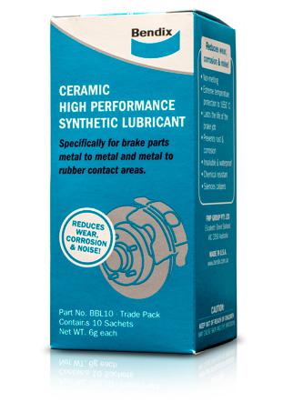 Bendix Ceramasil Brake Parts Lube 6g 10 Pack BBL10