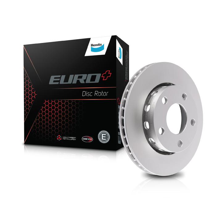 Bendix EURO+ Brake Rotor Single 256mm Rear BR4569 EURO+