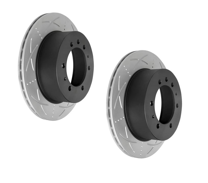 Bendix Ultimate Slotted & Dimpled Brake Rotor Single 315mm Rear BR622