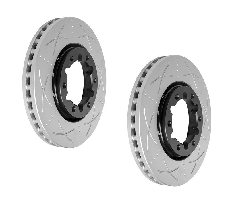 Bendix Ultimate Slotted & Dimpled Brake Rotor Single 316mm Front BR698