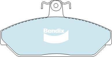 Bendix Ultimate Brake Pad Set Front DB1075 ULT