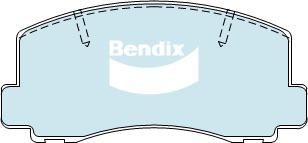 Bendix General CT Brake Pad Set Front DB1103 GCT