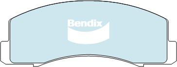 Bendix Heavy Duty Brake Pad Set Front DB1110 HD