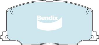 Bendix General CT Brake Pad Set Front DB1129 GCT