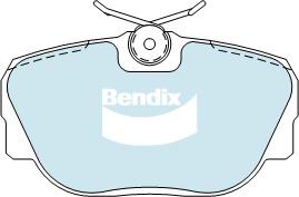 Bendix Heavy Duty Brake Pad Set Front DB1130 HD