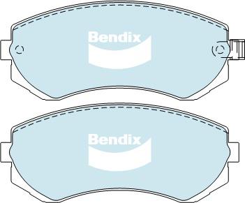 Bendix General CT Brake Pad Set DB1148 GCT