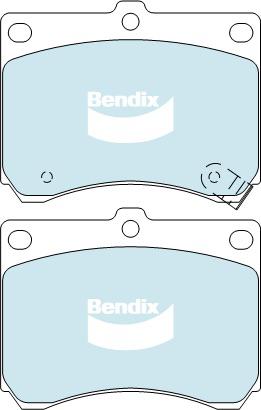 Bendix Heavy Duty Brake Pad Set Front DB1177 HD