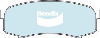 Bendix Heavy Duty Brake Pad Set Rear DB1200 HD