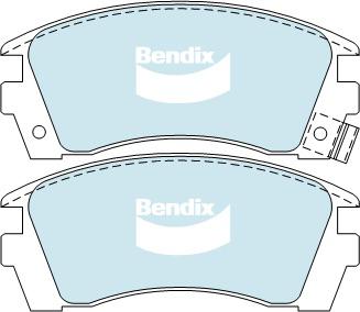 ACDelco Durastop Brake Pad Set ACD1124