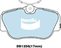 Bendix General CT Brake Pad Set Front DB1256 GCT