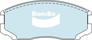 Bendix General CT Brake Pad Set Front DB1277 GCT