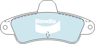 Bendix Protrans Brake Pad Set Rear DB1313 PR