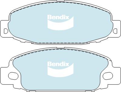 Bendix Heavy Duty Brake Pad Set Front DB1315 HD