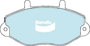 Bendix Heavy Duty Brake Pad Set Front DB1317 HD