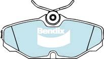 Bendix General CT Brake Pad Set Rear DB1319 GCT