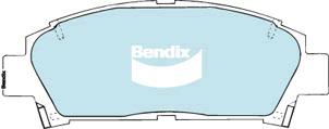 Bendix General CT Brake Pad Set Front DB1352 GCT