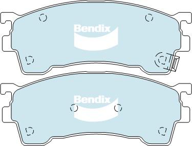 Bendix Heavy Duty Brake Pad Set Front DB1362 HD
