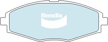 Bendix Heavy Duty Brake Pad Set Front DB1368 HD
