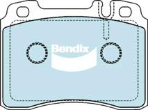 Bendix EURO Brake Pad Set Front DB1394 EURO+