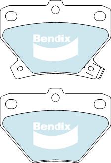 Bendix Heavy Duty Brake Pad Set Rear DB1429 HD
