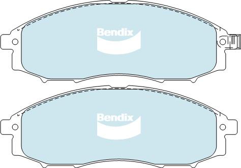 Bendix Protrans Brake Pad Set Front DB1439 PR