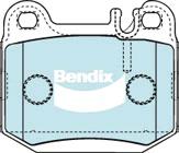 Bendix EURO Brake Pad Set Rear DB1461 EURO+