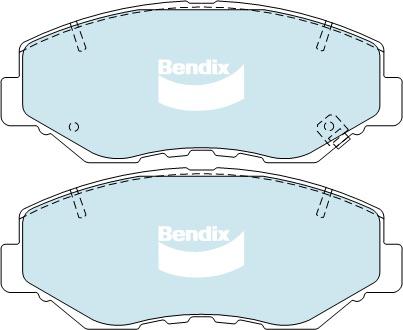 Ferodo Brake Pad Set FDB1482