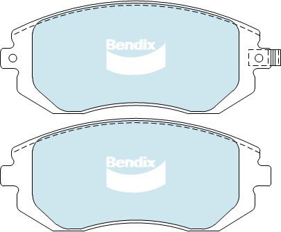 Ferodo Brake Pad Set FDB1491