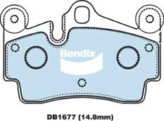 Bendix Ultimate Brake Pad Set Rear DB1677 ULT