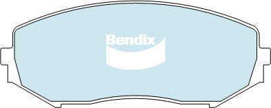 Bendix 4x4 Brake Pad Set Front DB1842 -4WD