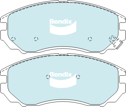 Bendix General CT Brake Pad Set Front DB1863 GCT
