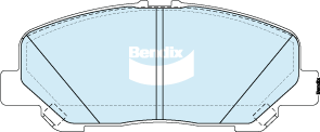 Bendix Protrans Brake Pad Set Front DB1913 PR