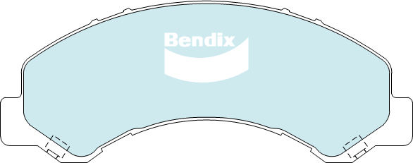 Bendix Heavy Duty Brake Pad Set Front DB1994 HD