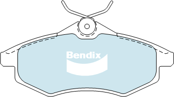 Bendix EURO Brake Pad Set Front DB2042 EURO+
