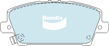Bendix Heavy Duty Brake Pad Set Front DB2047 HD