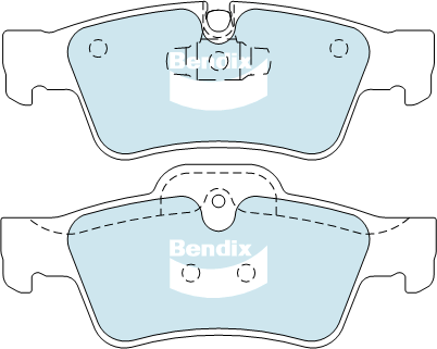 Bendix Heavy Duty Brake Pad Set Rear DB2049 HD