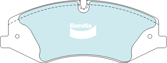 Bendix Heavy Duty Brake Pad Set Front DB2203 HD