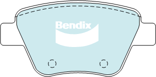 Bendix Protrans Brake Pad Set Rear DB2211 PR