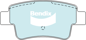 Bendix General CT Brake Pad Set Rear DB2220 GCT