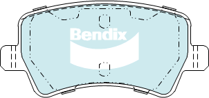 Bendix EURO Brake Pad Set Rear DB2234 EURO+