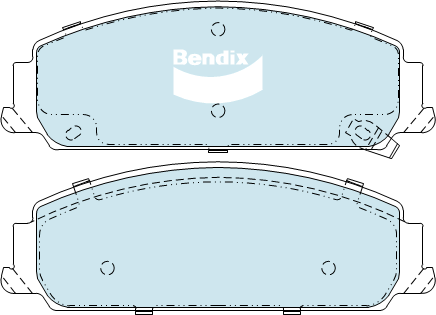 Bosch Blue Line Brake Pad Set Front DB319BL