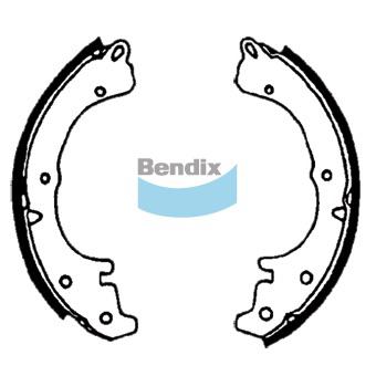 Bendix Brake Shoe Set BS1379