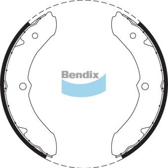 Bendix Brake Shoe Set BS1415