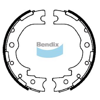Bendix Brake Shoe Set BS1543