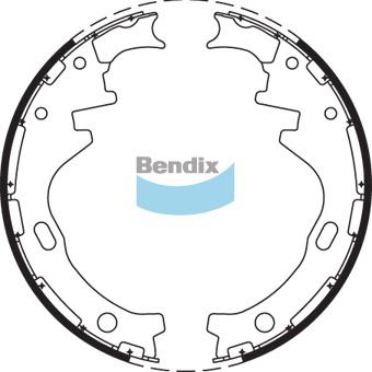 Bendix Brake Shoe Set BS1612
