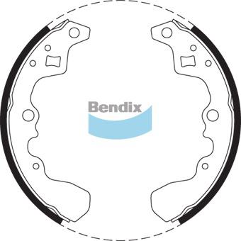 Bendix Brake Shoe Set BS1616