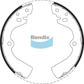 Bendix Brake Shoe Set BS1656