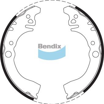 Bendix Brake Shoe Set BS1658